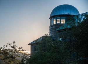 Sunrise behind the Silo
