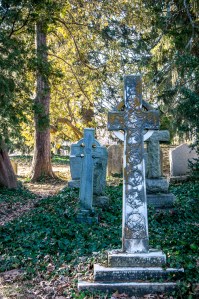 The historic UVA Cemetery is so beautiful with the ancient headstones.